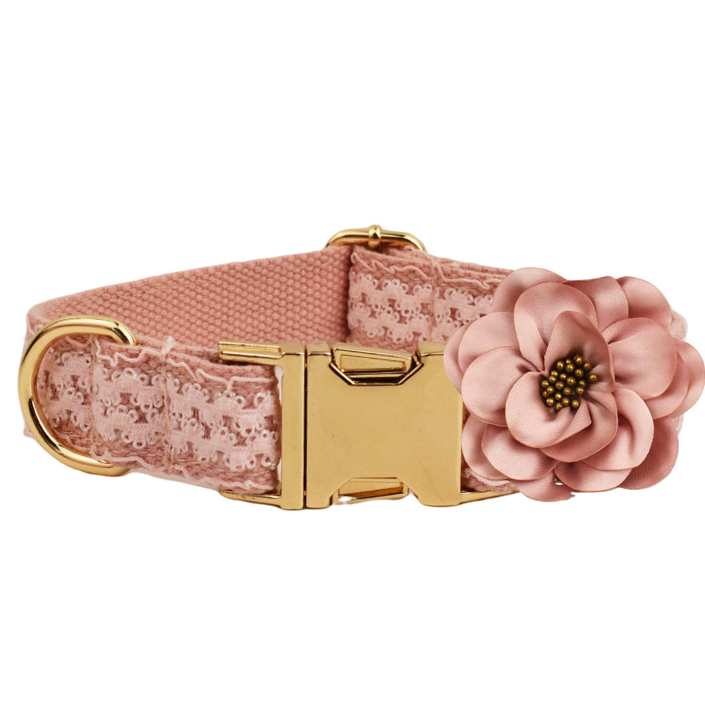 Haute Couture Series - Woven Leather Dog Collar/Accessory/Harness/Leash