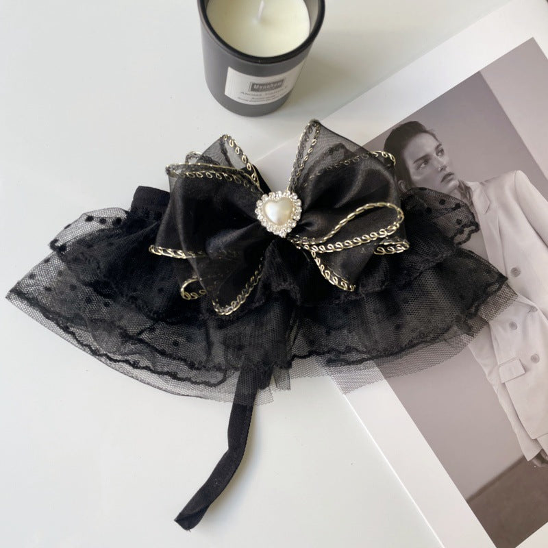 Fairy Series - Heart Shape Bowknot Cat Collar