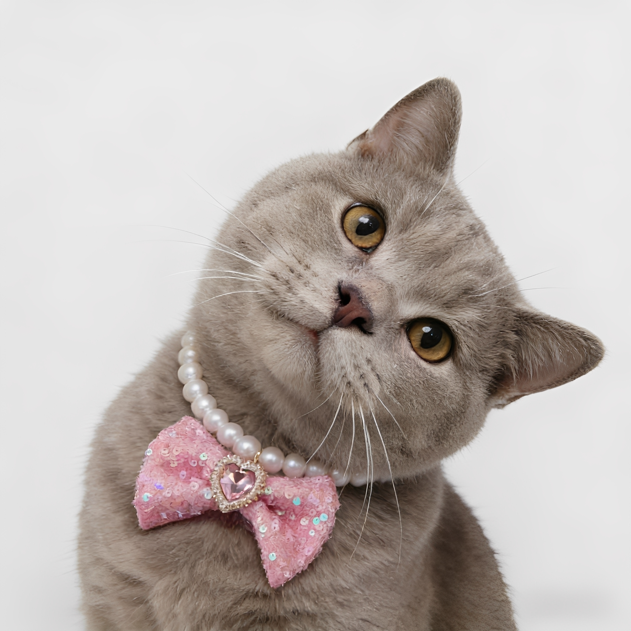 Fairy Series - Luxe Pearl Bowknot Cat / Dog Collar